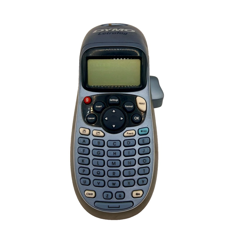 DYMO LetraTag Handheld Label Printer Label Making Machine Blue
